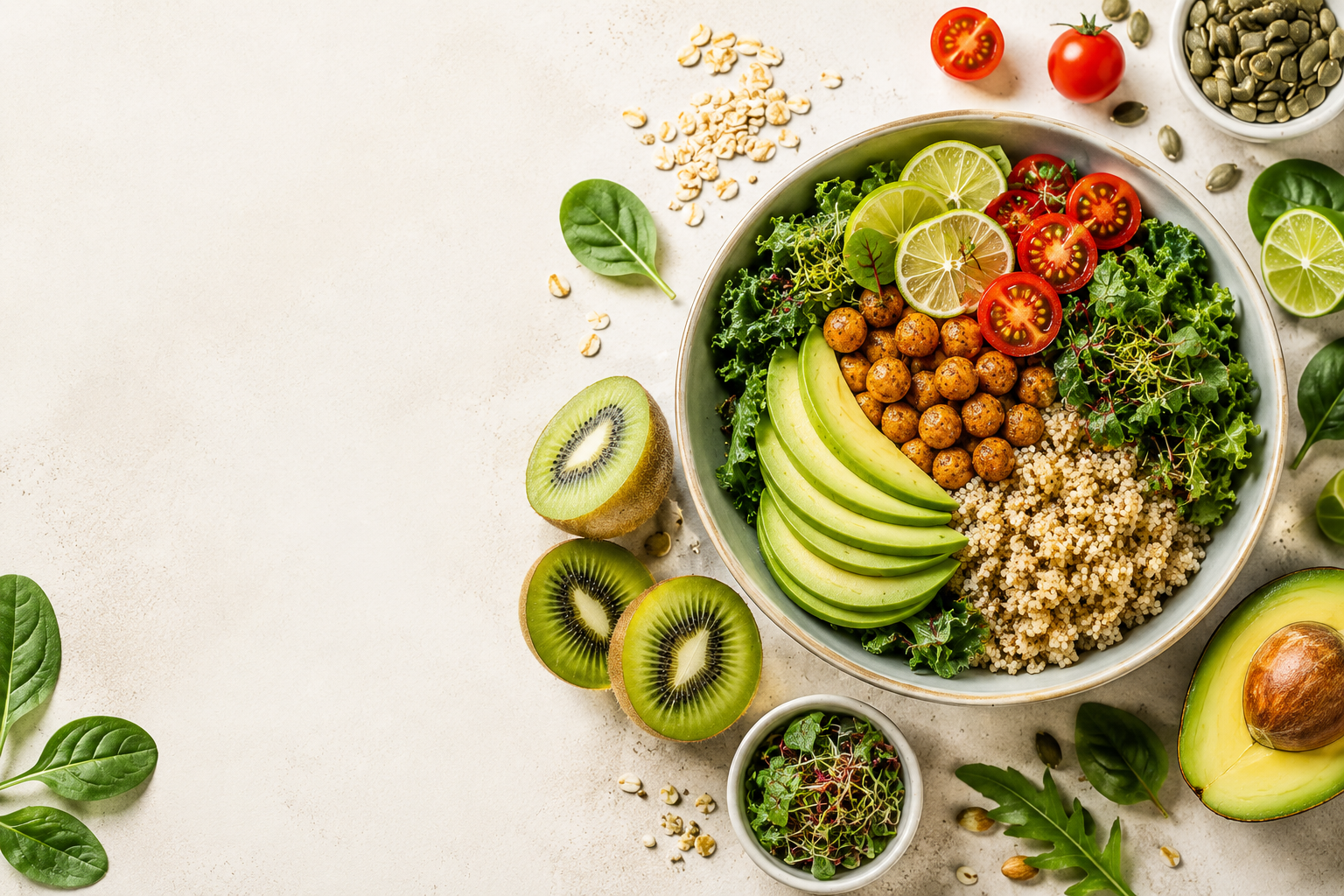 Prato de alimentação natural